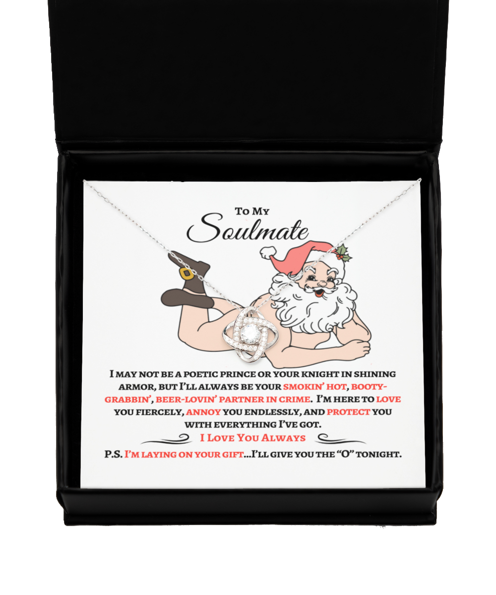 Naked Santa Soulmate Necklace Gift