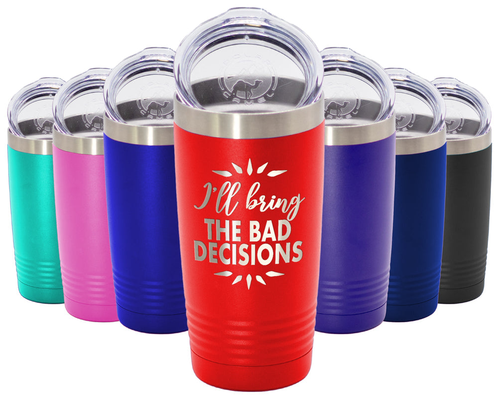 Funny Being A Functional Adult Tumbler - 20oz Laser Etched